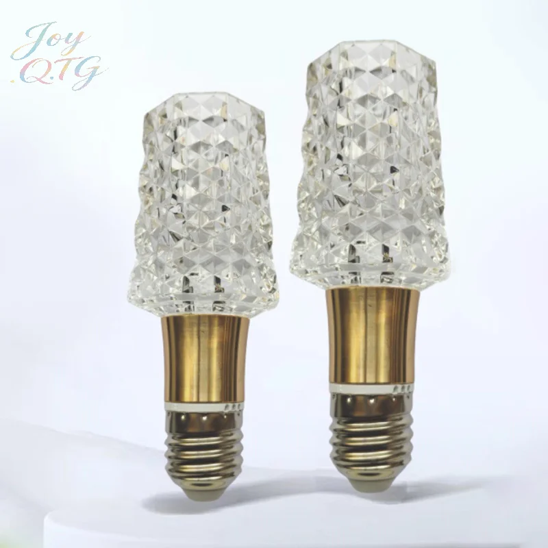New 1Pcs E27 Holder Mini Pendant Light Acrylic Crystal LED Bulb Chandelier Fairy Lamp For Bedroom/Kitchen Decoration
New 1Pcs E27 Holder Mini Pendant Light Acrylic Crystal LED Bulb Chandelier Fairy Lamp For Bedroom/Kitchen Decoration