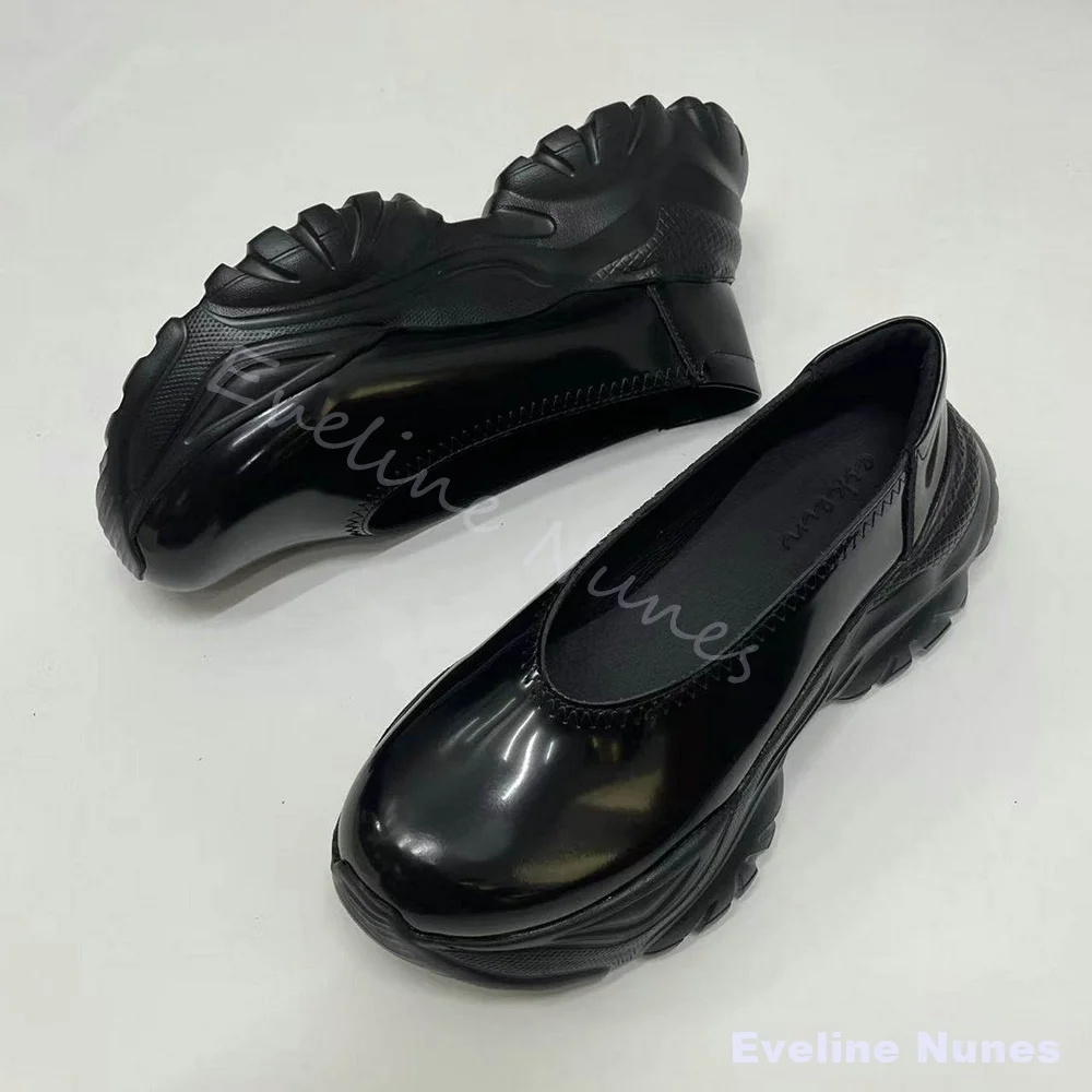 Handmade Genuine Leather Platform Loafers Women Fashion Round Toe Slip On Height-increasing Shoes 2026 Spring Casual Sneakers
Handmade Genuine Leather Platform Loafers Women Fashion Round Toe Slip On Height-increasing Shoes 2026 Spring Casual Sneakers