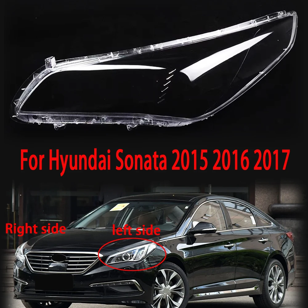 Для Hyundai Sonata 2015 2016 2017, автомобильные передние фары, водонепроницаемая прозрачная линза для фар
Для Hyundai Sonata 2015 2016 2017, автомобильные передние фары, водонепроницаемая прозрачная линза для фар