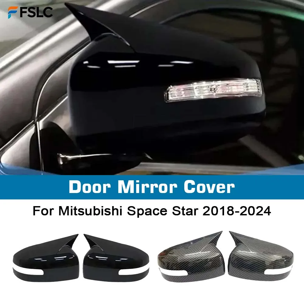 ⭐Genuine⭐ Car Decoration Door Mirror Cover For Mitsubishi Space Star 2018-2024 Cars Accessories Carbon Fiber Glossy Black
⭐Genuine⭐ Car Decoration Door Mirror Cover For Mitsubishi Space Star 2018-2024 Cars Accessories Carbon Fiber Glossy Black