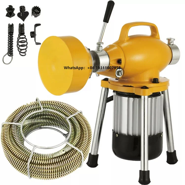 sewer dredging electric pipe dredging machine professional Clear Toilet Blockage Drain Cleaning Machine
sewer dredging electric pipe dredging machine professional Clear Toilet Blockage Drain Cleaning Machine