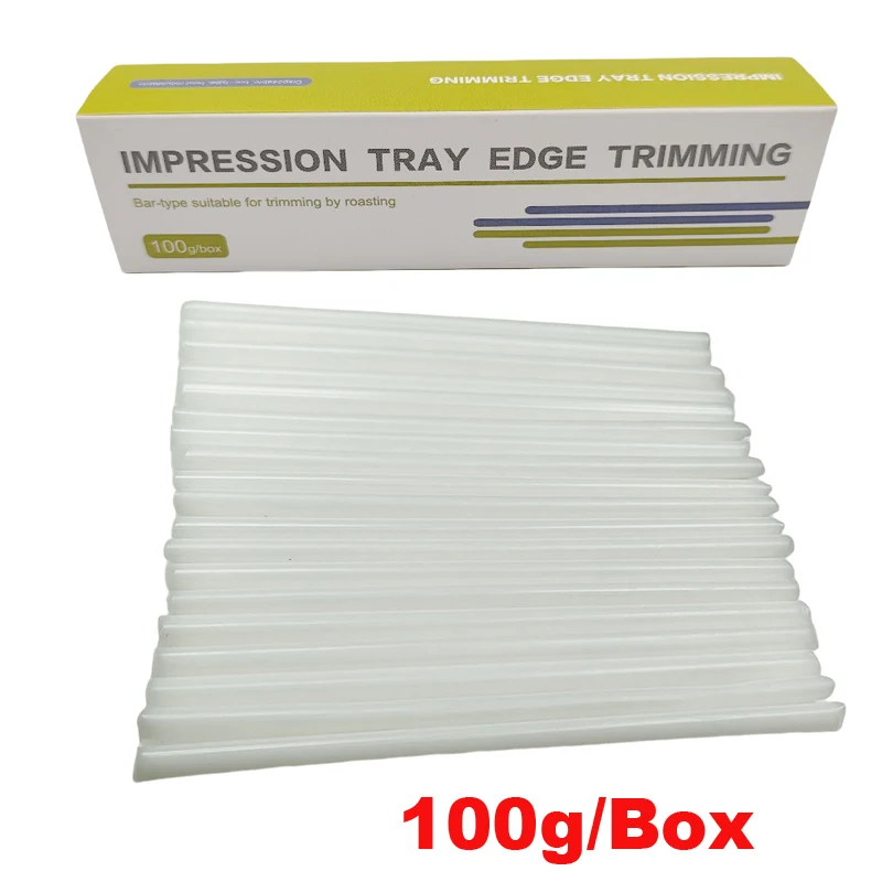 100g/Box Reusable Dental Lab Impression Tray Edge Trimming Materials for All mouth Denture Prosthetic & Shaping Tools
100g/Box Reusable Dental Lab Impression Tray Edge Trimming Materials for All mouth Denture Prosthetic & Shaping Tools