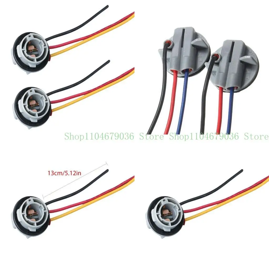 652F 2Pcs 1157 BAY15D LED Light Bulb Socket Base LED Bulb Holder Harness for Car Turn Lamps Brake Light
652F 2Pcs 1157 BAY15D LED Light Bulb Socket Base LED Bulb Holder Harness for Car Turn Lamps Brake Light