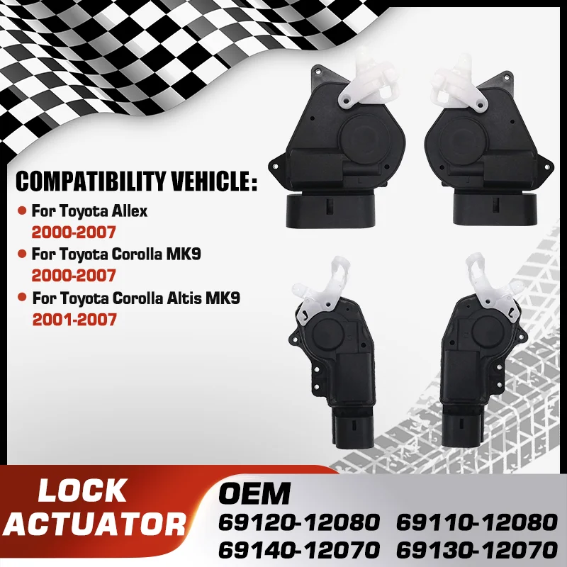 Car Door Lock Actuator Integrated Latch For Toyota Allex Toyota Corolla E120 E130 MK9 Toyota Corolla Altis E120 MK9 2001-2007
Car Door Lock Actuator Integrated Latch For Toyota Allex Toyota Corolla E120 E130 MK9 Toyota Corolla Altis E120 MK9 2001-2007