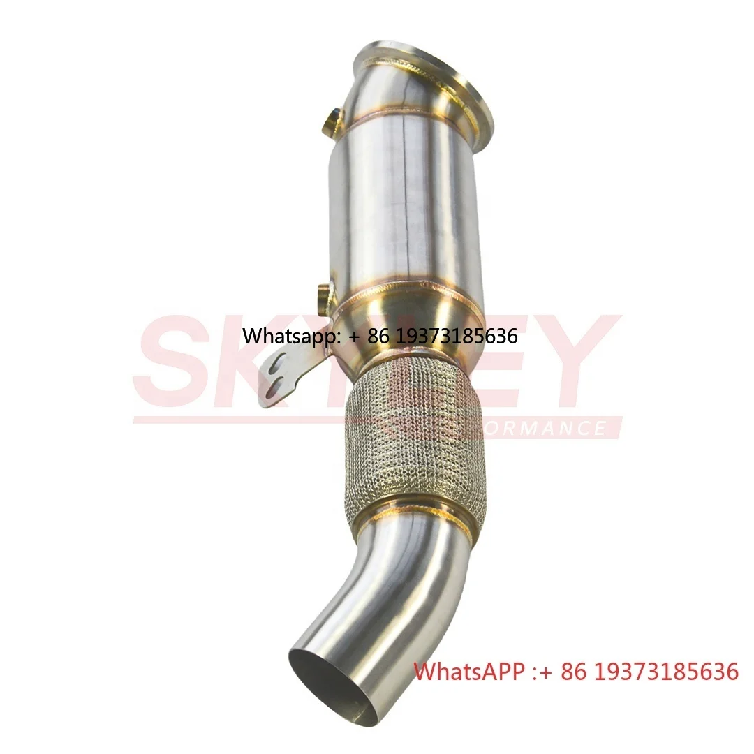 Performance B58 Catted Downpipe for 2016+ BMW M240i M340i M440i M540i 740i X3 M40iX G01 X4 M40iX G02 Downpipe(NOT for OPF/GPF)
Performance B58 Catted Downpipe for 2016+ BMW M240i M340i M440i M540i 740i X3 M40iX G01 X4 M40iX G02 Downpipe(NOT for OPF/GPF)