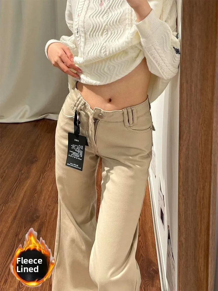 American Design Washed Khaki High Waist Wide Leg Jeans Women's Summer New Thin Slimming Hoof Long Pants Straight Leg
American Design Washed Khaki High Waist Wide Leg Jeans Women's Summer New Thin Slimming Hoof Long Pants Straight Leg