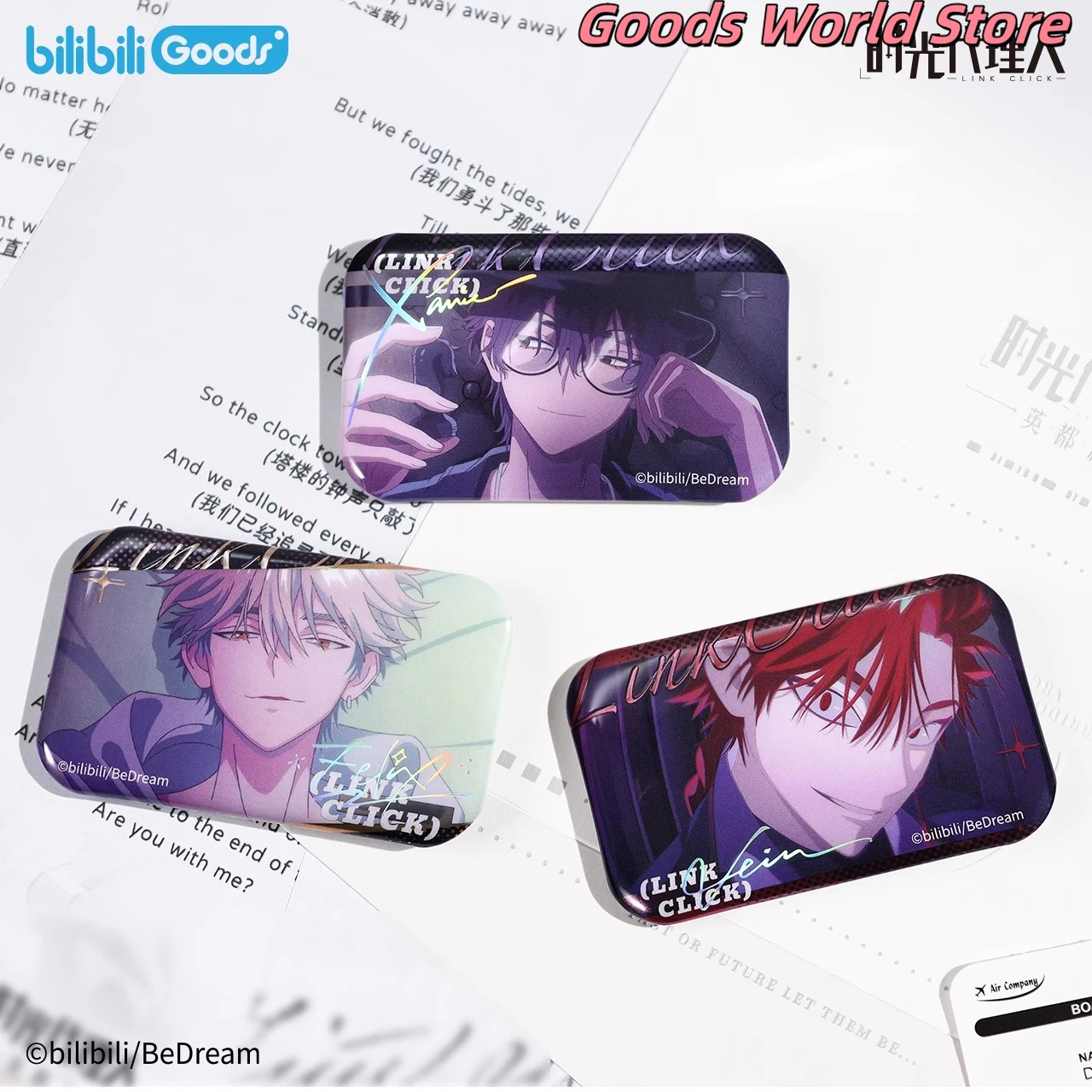Original Charles Lucas Jo Liuxiao Vein Felix badge Collect tickets Commemorative film Cosplay Anime Badge Doujin Birthday Gift
Original Charles Lucas Jo Liuxiao Vein Felix badge Collect tickets Commemorative film Cosplay Anime Badge Doujin Birthday Gift