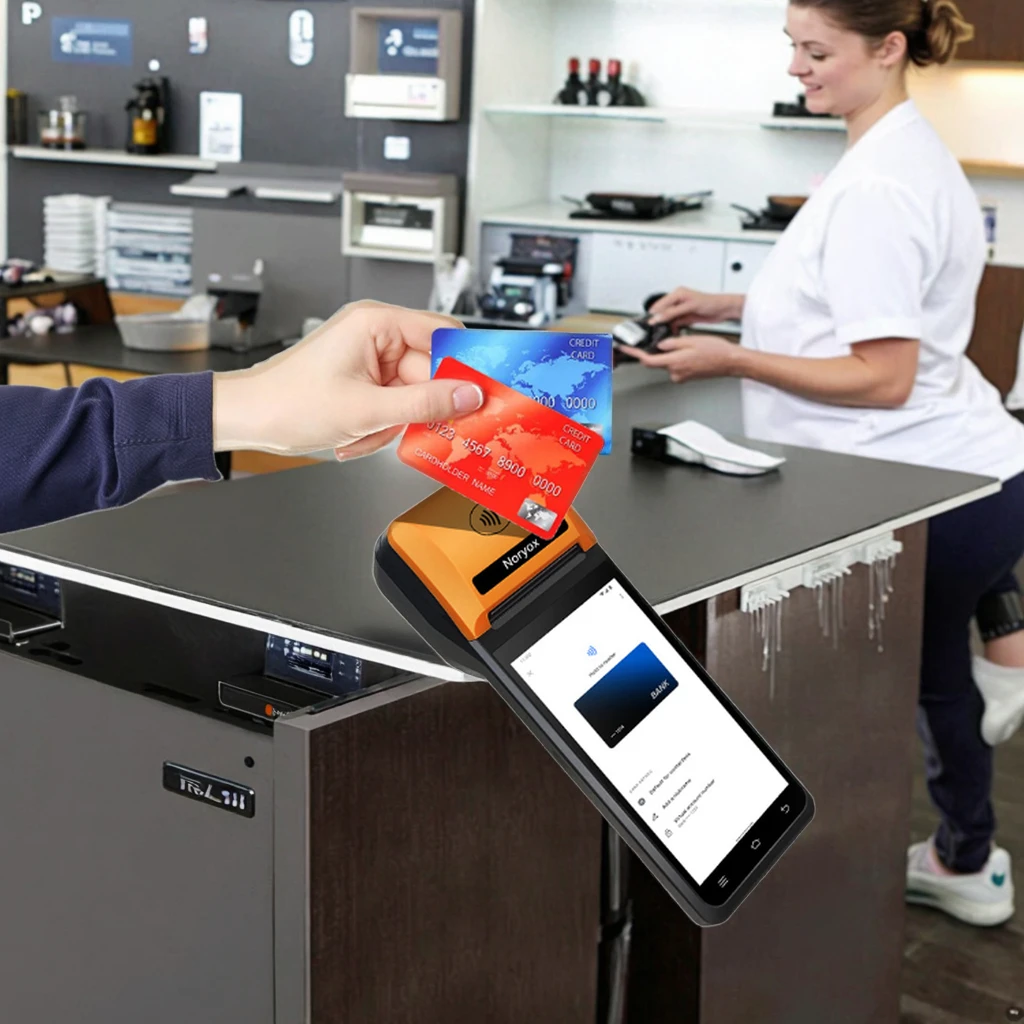 5,5-дюймовый портативный POS-терминал со сканером штрих-кодов 1D/2D/QR, поддержкой 4G, Wi-Fi, Bluetooth и Android, с принтером
5,5-дюймовый портативный POS-терминал со сканером штрих-кодов 1D/2D/QR, поддержкой 4G, Wi-Fi, Bluetooth и Android, с принтером