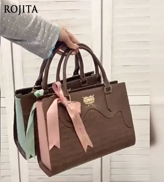 Vintage Brown with Mint Green Women's Sweet Handle Bag 2026 New Japanese Style Fashion Commuting Large Capacity Lolita Handbag
Vintage Brown with Mint Green Women's Sweet Handle Bag 2026 New Japanese Style Fashion Commuting Large Capacity Lolita Handbag