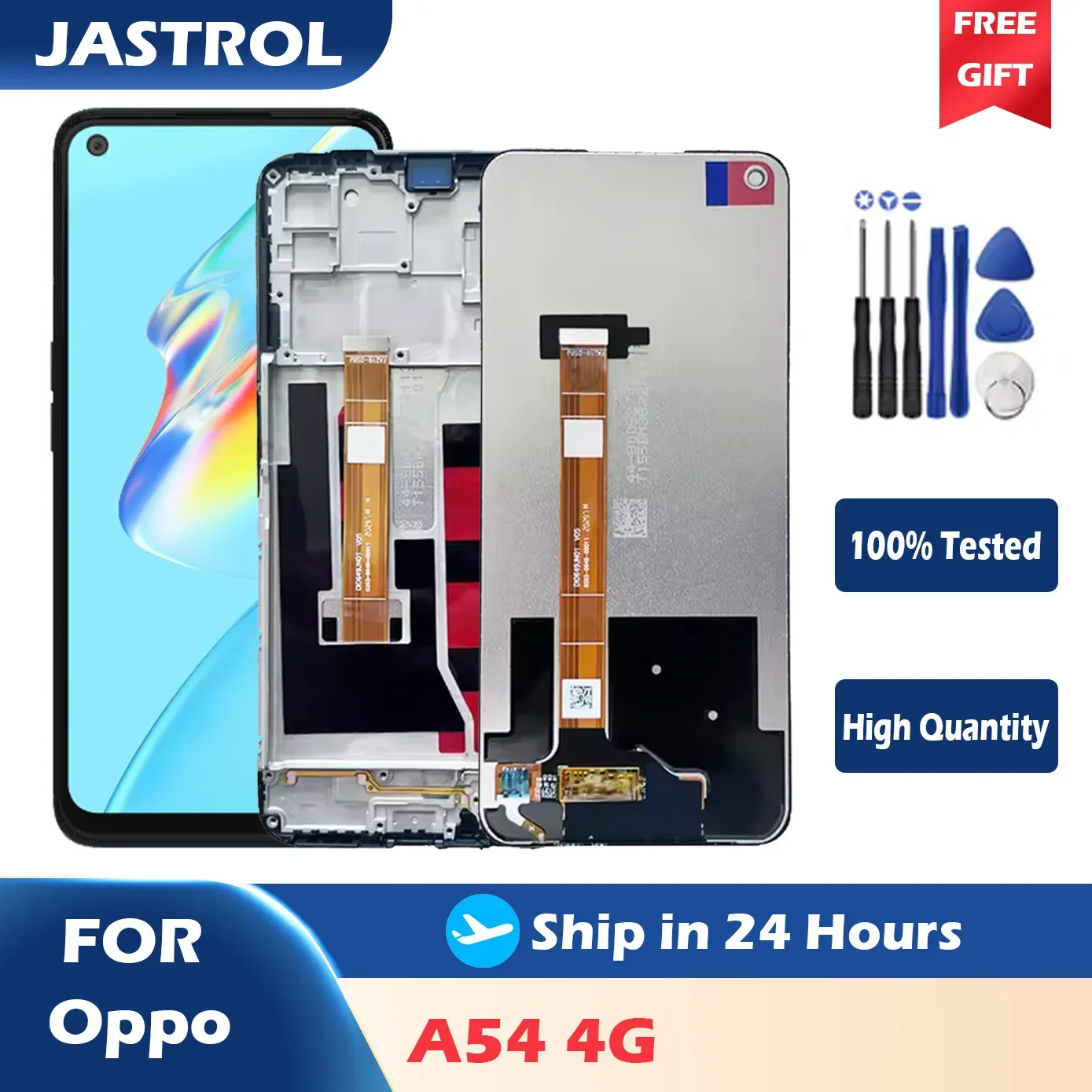 LCD For OPPO A54 4G CPH2239 For OPPO A54 5G CPH2195 OPG02 LCD Display Touch Screen Digitizer Assembly Replacement With Frame
LCD For OPPO A54 4G CPH2239 For OPPO A54 5G CPH2195 OPG02 LCD Display Touch Screen Digitizer Assembly Replacement With Frame