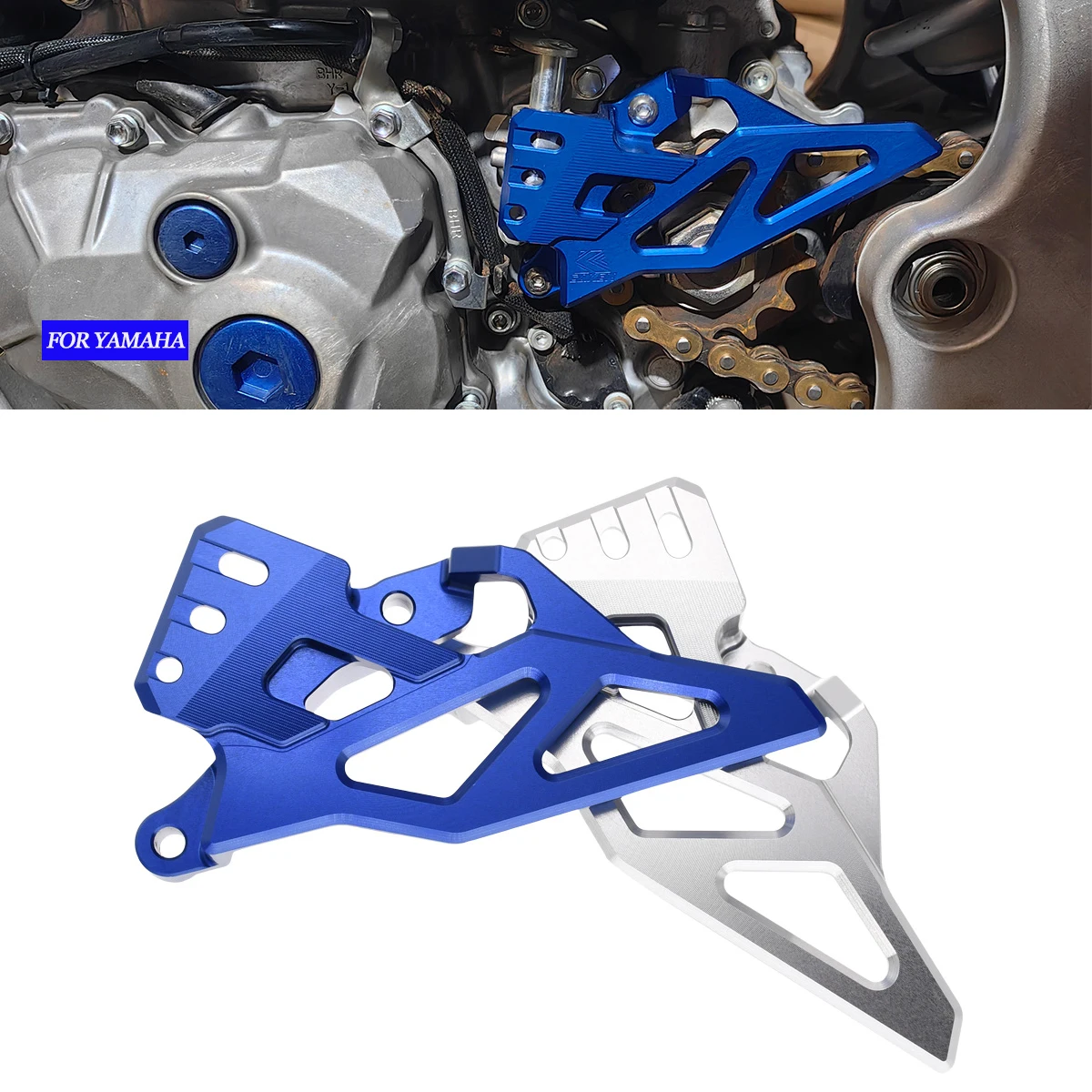 CNC Front Sprocket Cover Chain Protector Guard For Yamaha YZ450F 2023 WR450F 2024 YZ450F 50TH 2024 YZ450FX 2024 Motorcycle Parts
CNC Front Sprocket Cover Chain Protector Guard For Yamaha YZ450F 2023 WR450F 2024 YZ450F 50TH 2024 YZ450FX 2024 Motorcycle Parts