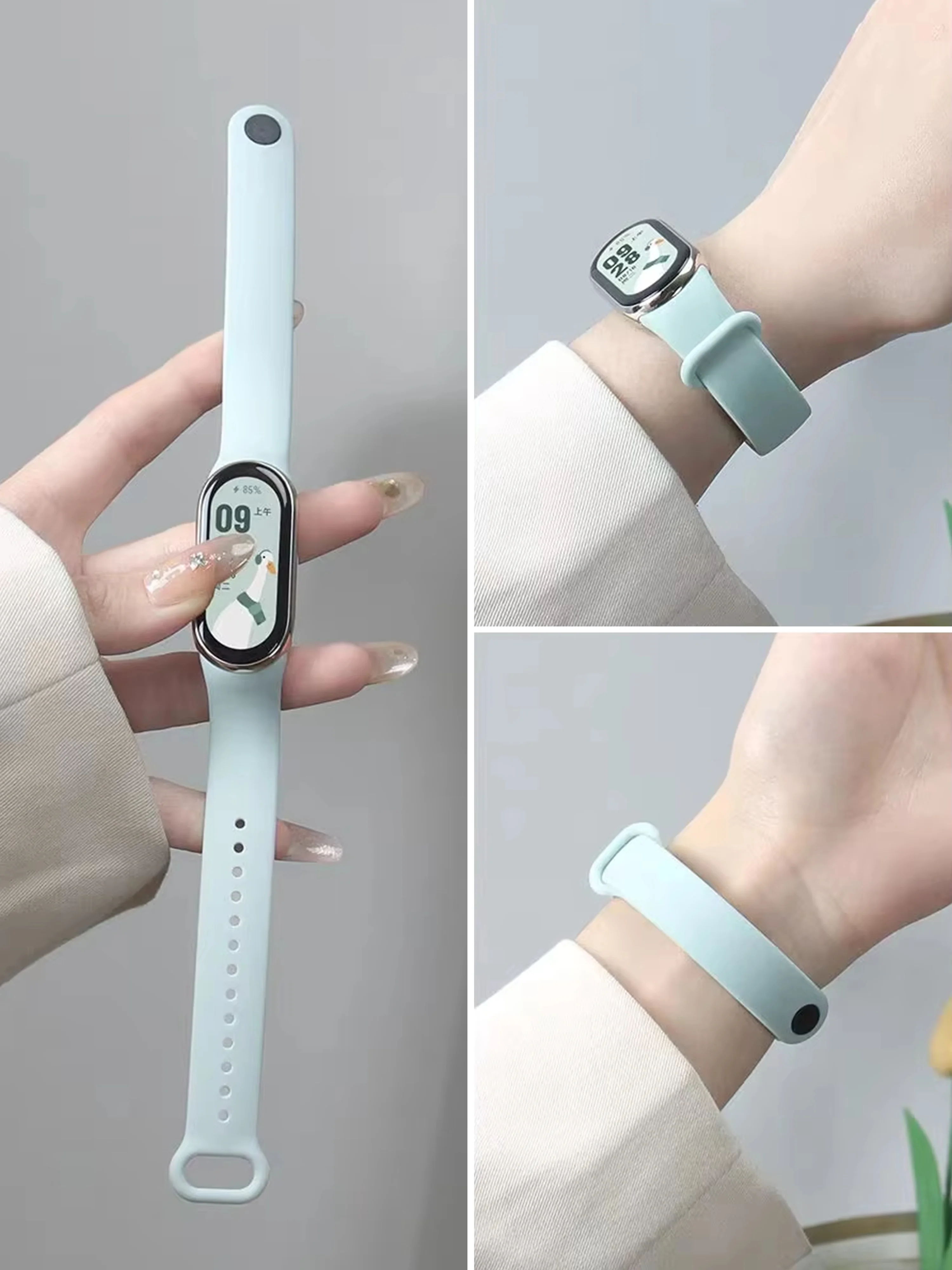 2PCS Watch Strap For Xiaomi Mi Band 7 6 5 4 3 Silicone Bracelets Wrist Straps for Mi band 6 7 5 4 Wriststrap SmartWatch Band
2PCS Watch Strap For Xiaomi Mi Band 7 6 5 4 3 Silicone Bracelets Wrist Straps for Mi band 6 7 5 4 Wriststrap SmartWatch Band