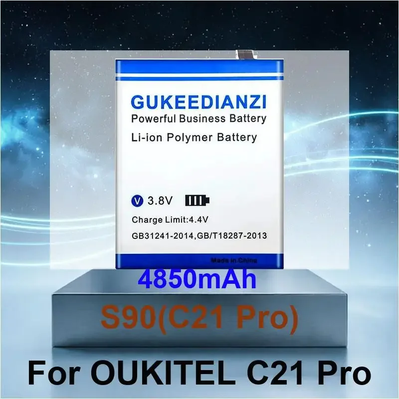 4850mAh S90(C21 Pro) Mobile Phone Battery For OUKITEL C21 Pro C21Pro High Capacity
4850mAh S90(C21 Pro) Mobile Phone Battery For OUKITEL C21 Pro C21Pro High Capacity