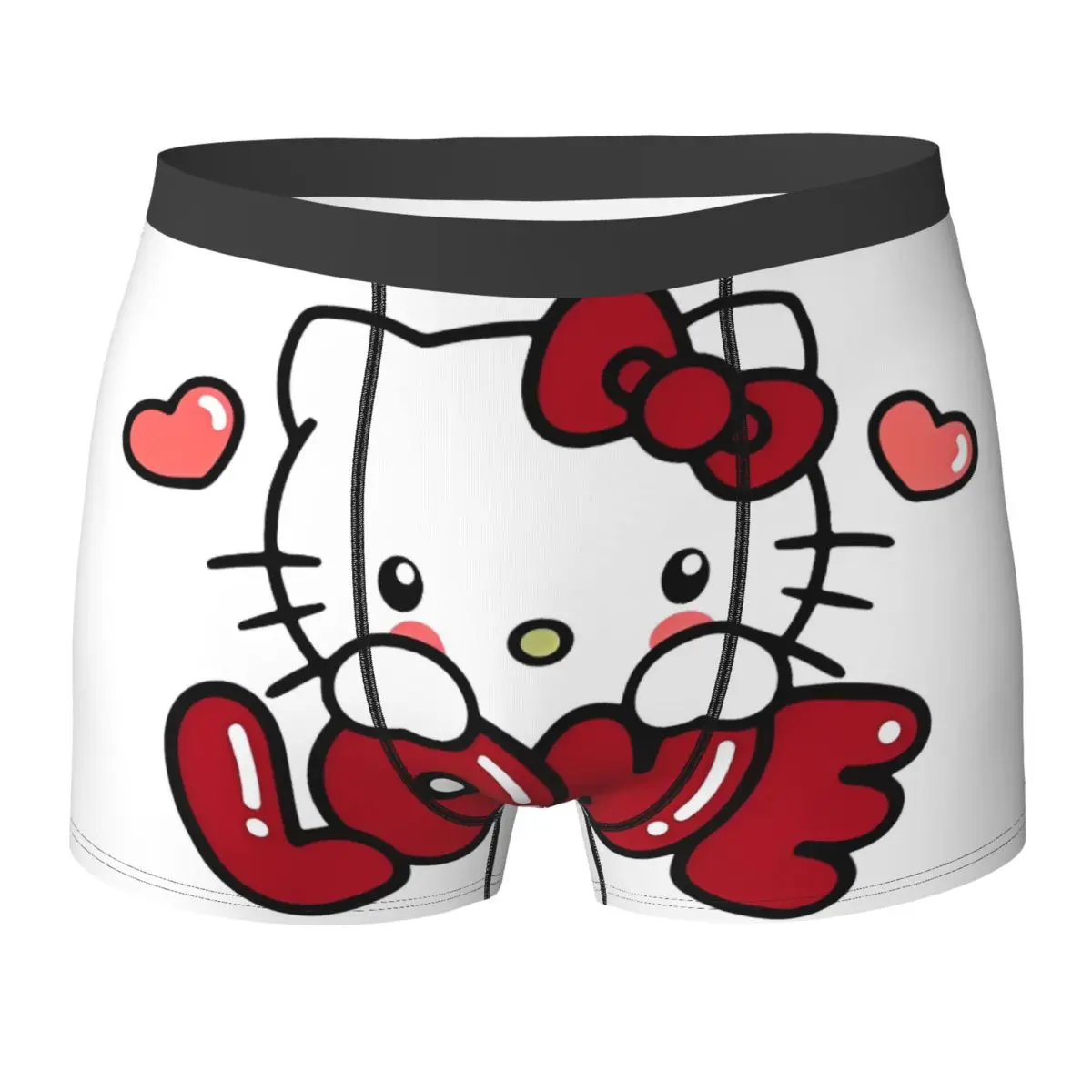 Японское нижнее белье Hello Kitty, милые шорты-боксеры с мультяшным принтом кота, модные мужские трусы, милые шорты, трусы, подарок на день рождения
Японское нижнее белье Hello Kitty, милые шорты-боксеры с мультяшным принтом кота, модные мужские трусы, милые шорты, трусы, подарок на день рождения