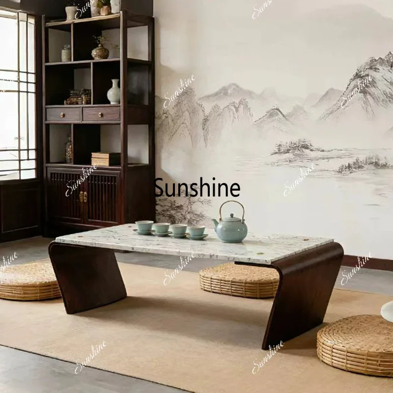 Marble coffee table Tatami coffee table Business reception room Tea tableTJ
Marble coffee table Tatami coffee table Business reception room Tea tableTJ
