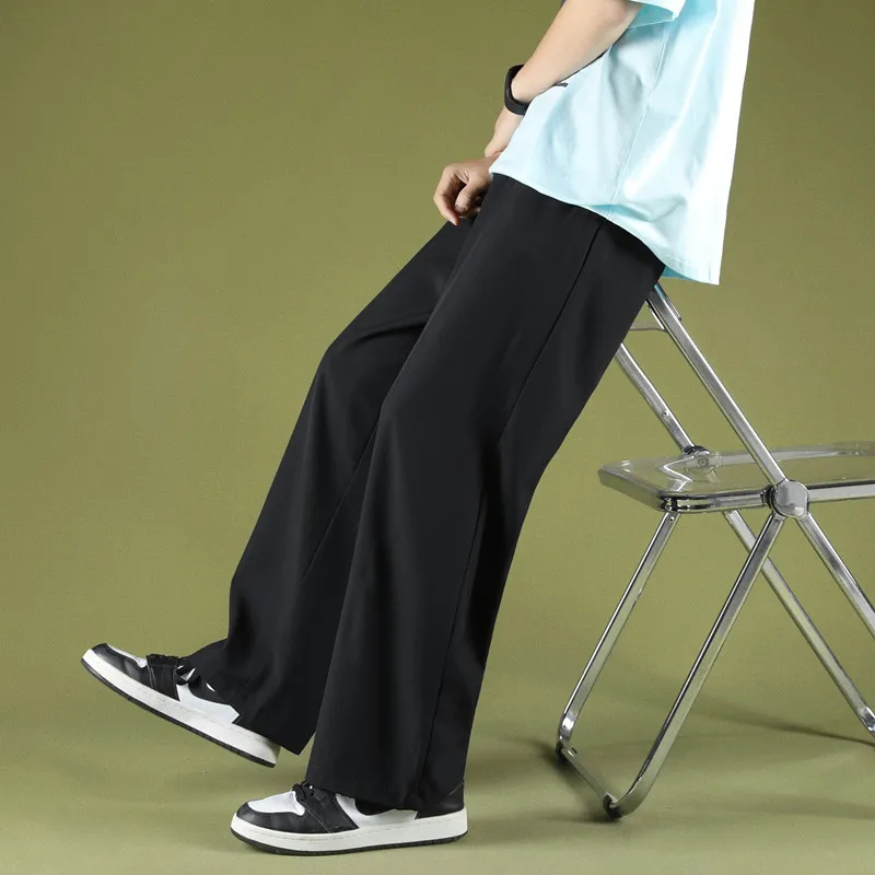 Ice Silk Loose Men's Sweatpants Summer Thin Drapey Sporty Casual Floor-Length Straight Leg Trendy Wide Leg Pants
Ice Silk Loose Men's Sweatpants Summer Thin Drapey Sporty Casual Floor-Length Straight Leg Trendy Wide Leg Pants