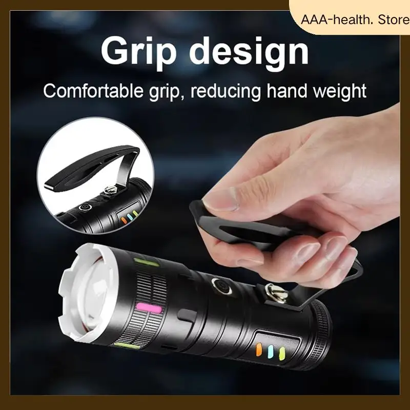 Ultra-Powerful LED Flashlight 800W, USB Rechargeable, Super Bright, Long Range, Tactical Torch For Fishing And Camping-AA74
Ultra-Powerful LED Flashlight 800W, USB Rechargeable, Super Bright, Long Range, Tactical Torch For Fishing And Camping-AA74