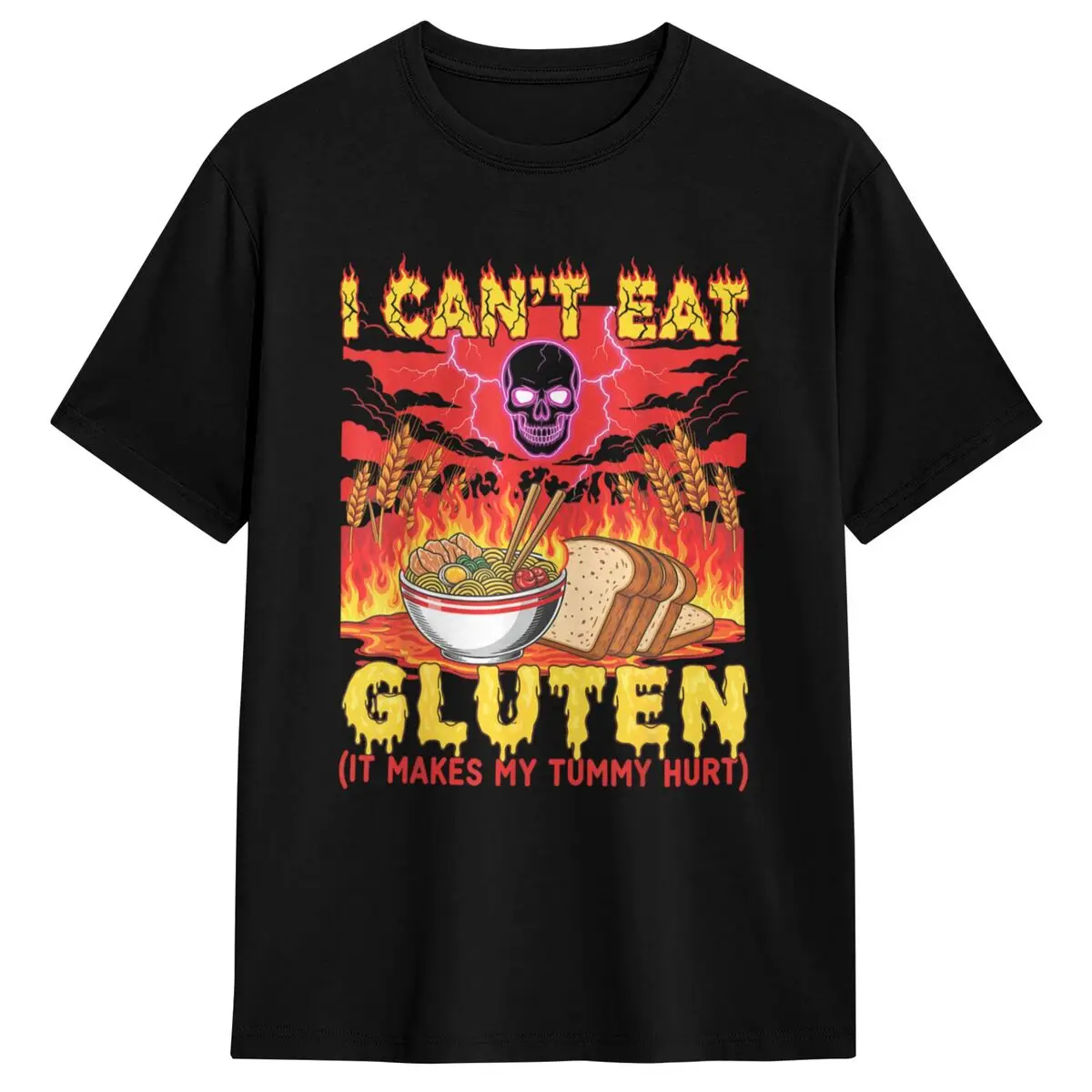 I Can-t Eat Gluten It Makes My Tummy Hurt Celiac Awareness Футболка Мужские футболки Лето с круглым вырезом Популярные футболки Топы больших размеров
I Can-t Eat Gluten It Makes My Tummy Hurt Celiac Awareness Футболка Мужские футболки Лето с круглым вырезом Популярные футболки Топы больших размеров