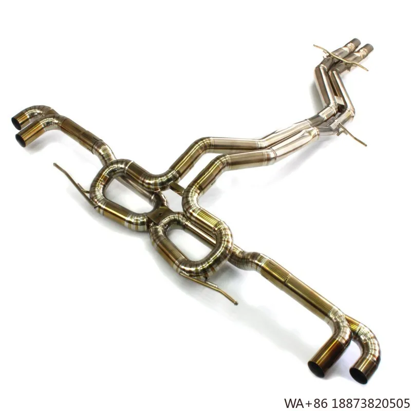 Louder Exhaust Sound for Lamborghini Urus 4.0 V8 2018 up With Titanium Alloy Muffler Valvetronic Exhaust With Tips 
Louder Exhaust Sound for Lamborghini Urus 4.0 V8 2018 up With Titanium Alloy Muffler Valvetronic Exhaust With Tips