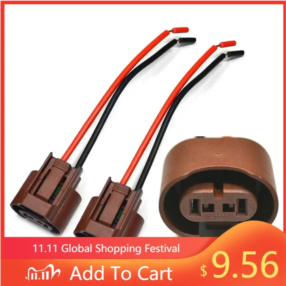 2 PCS H8 H11 Socket Wiring Harness 9005 HB3 9006 HB4 Holder Connector Auto Car Headlight Fog Lamp Base Auto Accessories
2 PCS H8 H11 Socket Wiring Harness 9005 HB3 9006 HB4 Holder Connector Auto Car Headlight Fog Lamp Base Auto Accessories