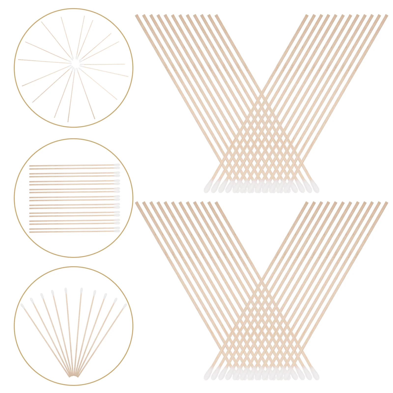 100pcs Cotton Swabs Hygienic Quality Round Tips for Ear Cleaning Medical Buds Makeup Tool Safe Wooden Stick
100pcs Cotton Swabs Hygienic Quality Round Tips for Ear Cleaning Medical Buds Makeup Tool Safe Wooden Stick