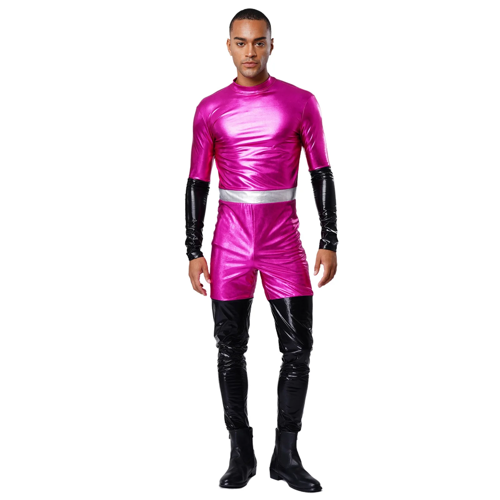 Мужской карнавальный костюм зверя для косплея, комбинезон с длинными рукавами, металлический облегающий боди для Хэллоуина, нарядное платье, бал
Мужской карнавальный костюм зверя для косплея, комбинезон с длинными рукавами, металлический облегающий боди для Хэллоуина, нарядное платье, бал