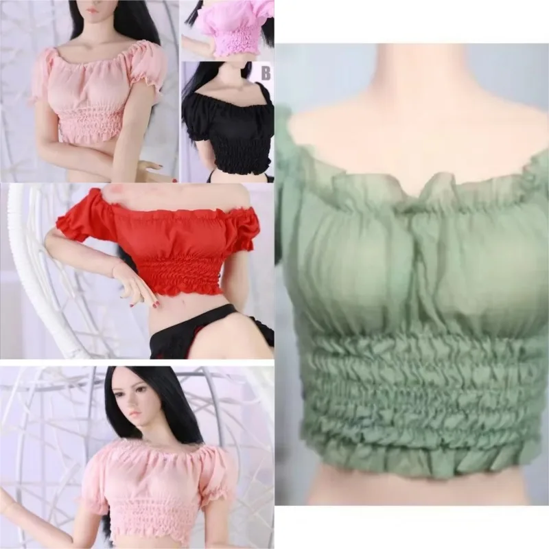 1/6 Scale Female Puffed Sleeve Top Short Sleeve Shirt Multiple Colors Clothes Model for 12" Action FigurePH TBL Body Accessory
1/6 Scale Female Puffed Sleeve Top Short Sleeve Shirt Multiple Colors Clothes Model for 12" Action FigurePH TBL Body Accessory