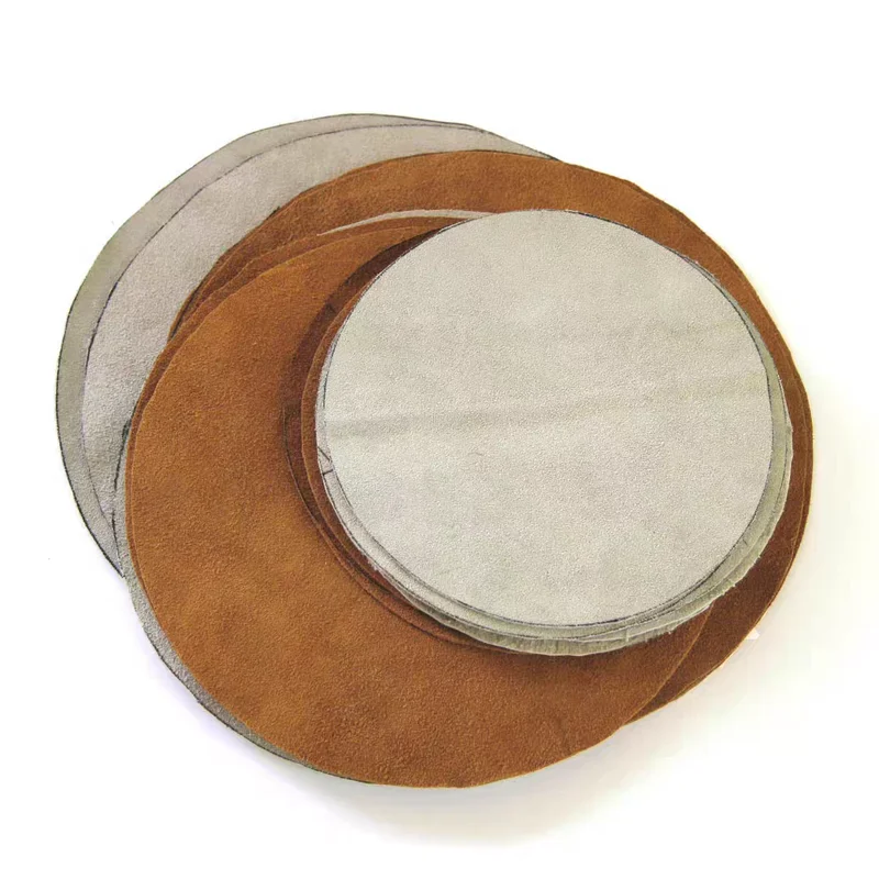 2PC 6"/8"/9" Inch Leather Polishing Pad Sheepskin Cowhide Polishing Disc for Jade Agate Amber Beeswax Lapidary Polishing Tool
2PC 6"/8"/9" Inch Leather Polishing Pad Sheepskin Cowhide Polishing Disc for Jade Agate Amber Beeswax Lapidary Polishing Tool