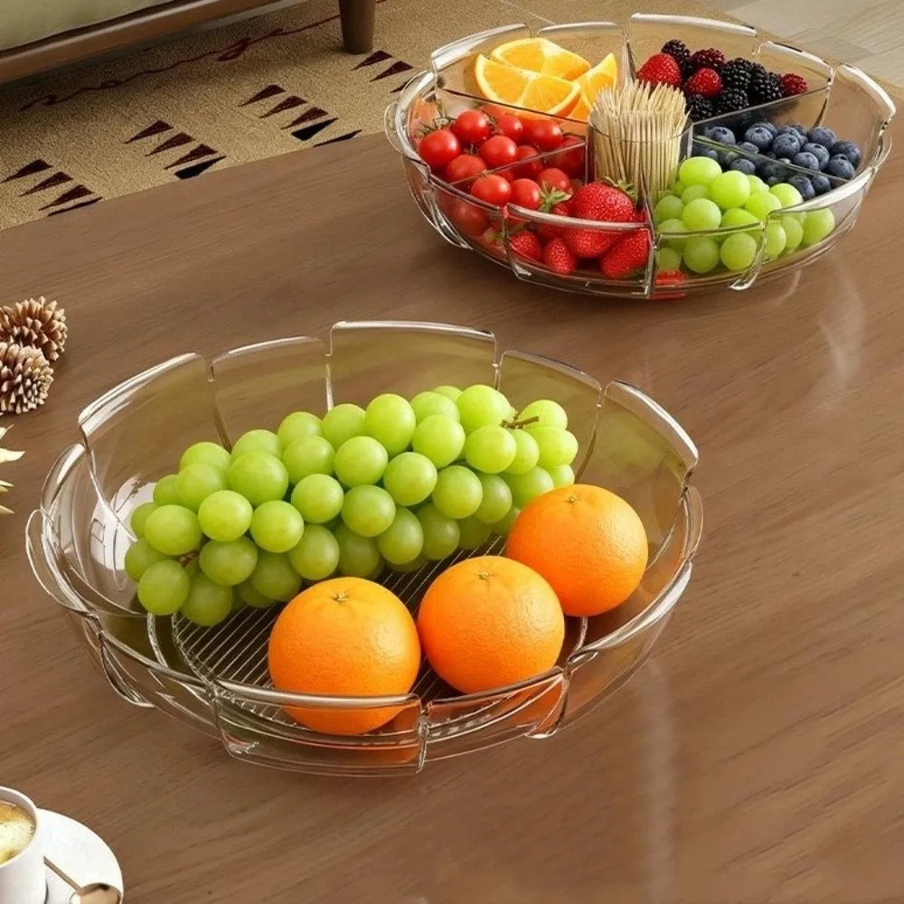 Decorative Large Capacity Fruit Plates Petal Shape Thicken Snack Serving Tray Non-toxic Stackable Candy Box Kitchen Counter
Decorative Large Capacity Fruit Plates Petal Shape Thicken Snack Serving Tray Non-toxic Stackable Candy Box Kitchen Counter