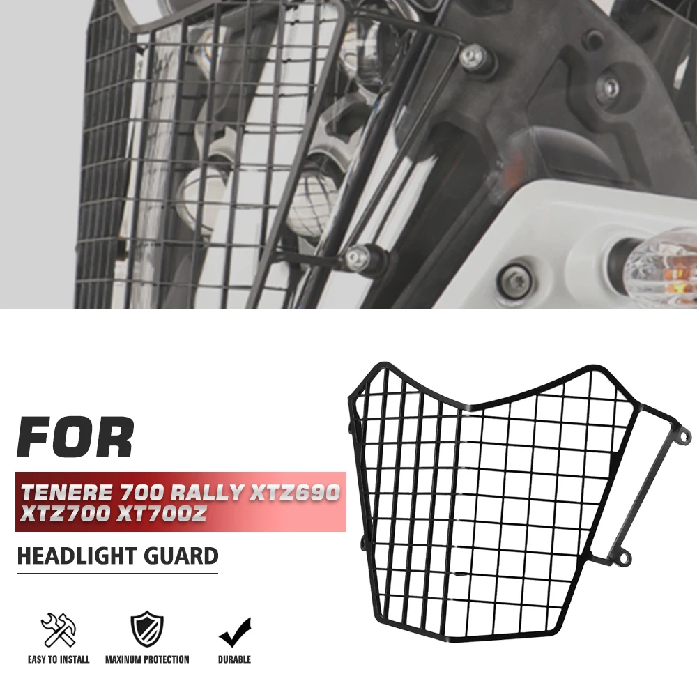 Headlight bracket For Yamaha TENERE 700 Tenere700 2019 2020 2021 Headlight Guard Front Headlight Headlamp Grille Guard Protector
Headlight bracket For Yamaha TENERE 700 Tenere700 2019 2020 2021 Headlight Guard Front Headlight Headlamp Grille Guard Protector