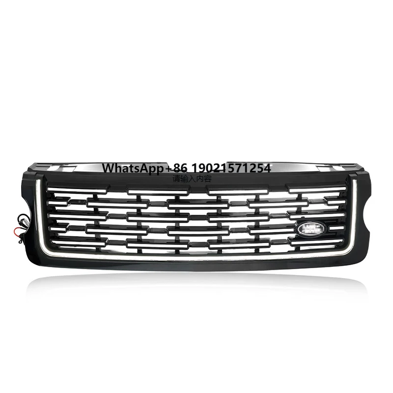 New Design Front Grill Facelift Bumper Grille With Light for Land Rover Range Rover Vogue 2013-2017
New Design Front Grill Facelift Bumper Grille With Light for Land Rover Range Rover Vogue 2013-2017