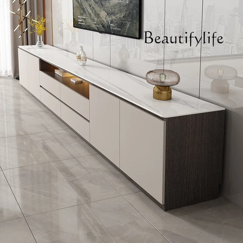 Slate floor-to-ceiling TV cabinet light luxury modern simple small apartment living room home advanced sense
Slate floor-to-ceiling TV cabinet light luxury modern simple small apartment living room home advanced sense