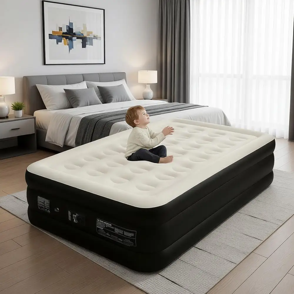 Портативный надувной матрас 18 дюймов с насосом — идеально подходит для кемпинга, дома и путешествий, выдерживает до 300 кг
Портативный надувной матрас 18 дюймов с насосом — идеально подходит для кемпинга, дома и путешествий, выдерживает до 300 кг