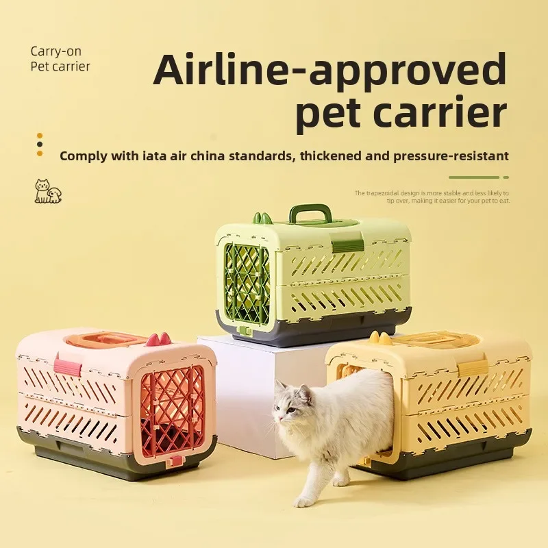 Foldable Large Pet Airline Carrier Portable Travel Kennel Cat Dog Cage Dog Accessories Foldable Cat Carrier Pet Carrier Luxury
Foldable Large Pet Airline Carrier Portable Travel Kennel Cat Dog Cage Dog Accessories Foldable Cat Carrier Pet Carrier Luxury