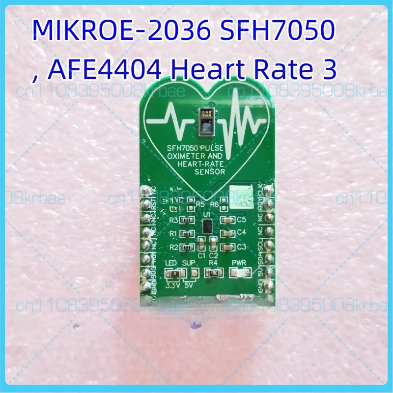 For MIKROE-2036 SFH7050 AFE4404 Heart Rate 3 Click Module In Stock
For MIKROE-2036 SFH7050 AFE4404 Heart Rate 3 Click Module In Stock