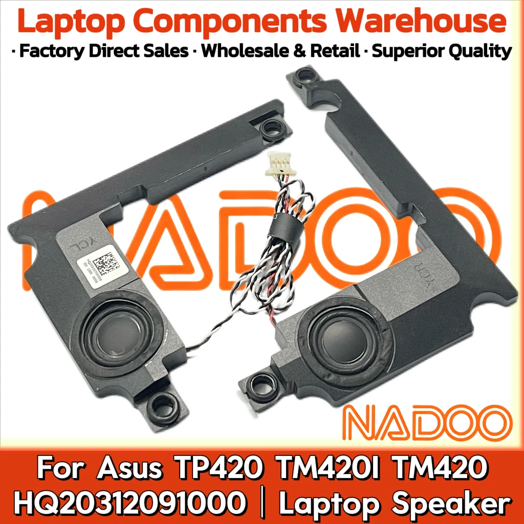 New Original Laptop Notebook Audio Speaker For Asus TP420 TM420I TM420 HQ20312091000 built-in speaker horn audio
New Original Laptop Notebook Audio Speaker For Asus TP420 TM420I TM420 HQ20312091000 built-in speaker horn audio