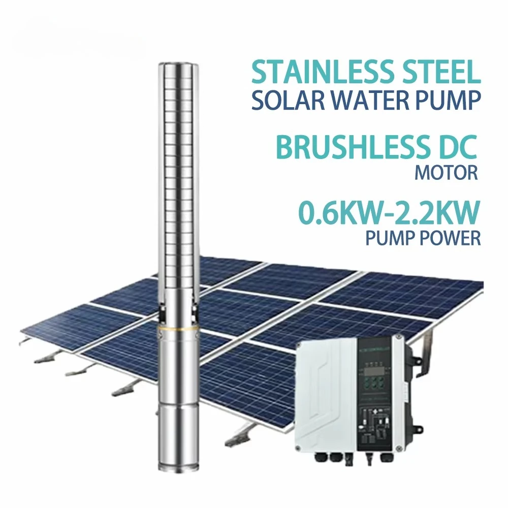 SHIYUAN Pompe Solaire High Pressure 60M Head 1.5Hp BLDC Motor DC Solar Powered Borehole Pump Submersible Deep Well Water Pumps
SHIYUAN Pompe Solaire High Pressure 60M Head 1.5Hp BLDC Motor DC Solar Powered Borehole Pump Submersible Deep Well Water Pumps