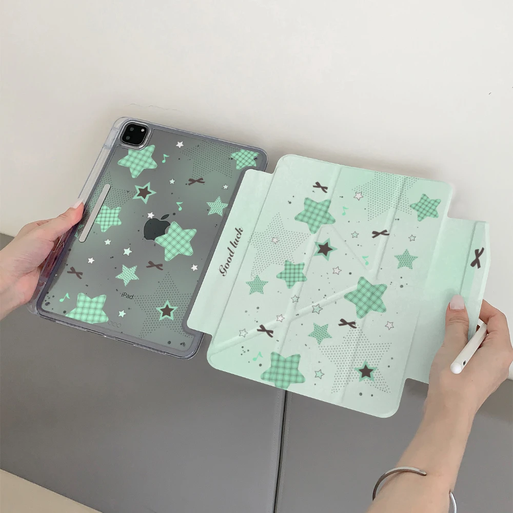 Mint Green Checkered Star Pattern Y2K Cover For iPad Pro 13 11th M5 M4 12.9 A16 10 8 7 9th 10th Air 11 M2 M3 Mini Tablet Case
Mint Green Checkered Star Pattern Y2K Cover For iPad Pro 13 11th M5 M4 12.9 A16 10 8 7 9th 10th Air 11 M2 M3 Mini Tablet Case