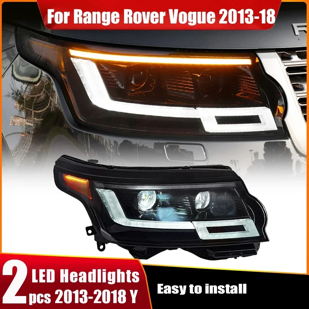 LED Headlight Left Right Side For Land Rover Range Rover Vogue 2013-2018 L405 Upgrade To 2023 Front Lamp Automotive Accessories
LED Headlight Left Right Side For Land Rover Range Rover Vogue 2013-2018 L405 Upgrade To 2023 Front Lamp Automotive Accessories