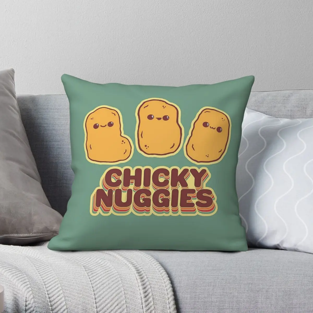 Квадратная наволочка Chicky Nuggies Kawaii Nuggets, полиэстер, лен, бархат, декор на молнии с принтом, наволочка для домашней подушки
Квадратная наволочка Chicky Nuggies Kawaii Nuggets, полиэстер, лен, бархат, декор на молнии с принтом, наволочка для домашней подушки