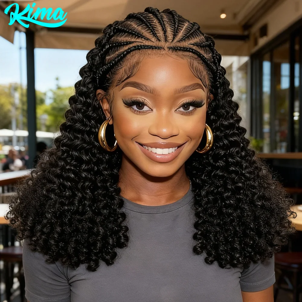 Плетеный парик Cornrow, синтетический вьющийся плетеный парик с детскими волосами, 13X6, кружевные парики с половиной корни для чернокожих женщин
Плетеный парик Cornrow, синтетический вьющийся плетеный парик с детскими волосами, 13X6, кружевные парики с половиной корни для чернокожих женщин