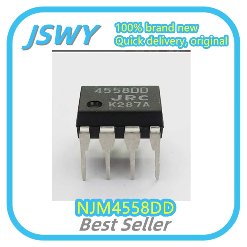 (10/100pcs) NJM4558DD Silkscreen 4558DD DIP-8 Dual Operational Amplifier Original Stock Bulk Stock
(10/100pcs) NJM4558DD Silkscreen 4558DD DIP-8 Dual Operational Amplifier Original Stock Bulk Stock