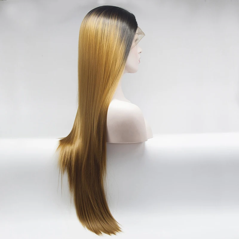 26inch Long 180Density Ombre Honey Blonde Straight Lace Front Wig For Black Women Baby Hair Natural Hairline Preplucked Glueless
26inch Long 180Density Ombre Honey Blonde Straight Lace Front Wig For Black Women Baby Hair Natural Hairline Preplucked Glueless