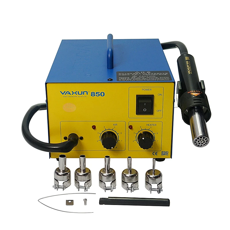 Wholesale YX-850 Hot air Soldering Station Hot air Desoldering Station 220V 110V
Wholesale YX-850 Hot air Soldering Station Hot air Desoldering Station 220V 110V