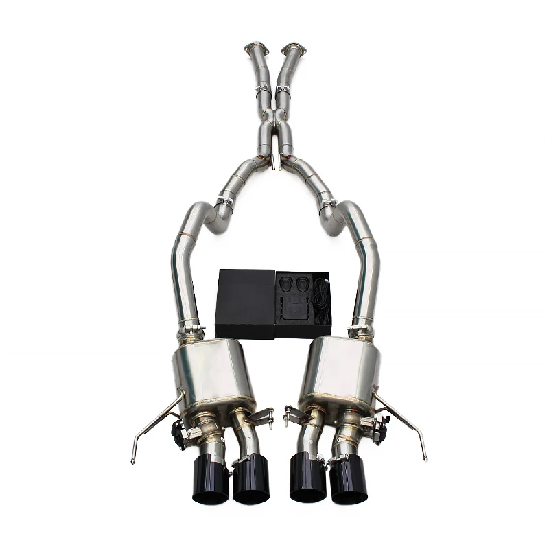 YD Stainless Steel Exhaust System With Control For Chevrolet Corvette C7 6.2L 2013-2019 Rear Section Muffler With Valve
YD Stainless Steel Exhaust System With Control For Chevrolet Corvette C7 6.2L 2013-2019 Rear Section Muffler With Valve