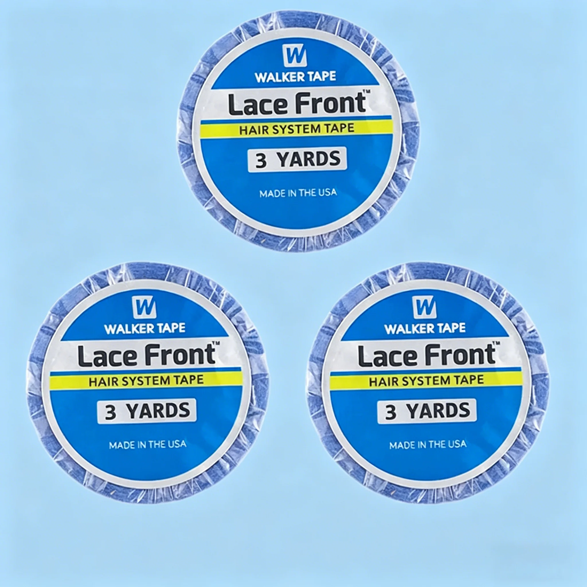 3 рулона двусторонней клейкой ленты Walker Lace Front Tape шириной 0,8 см, длиной 3 ярда, для париков и накладных прядей
3 рулона двусторонней клейкой ленты Walker Lace Front Tape шириной 0,8 см, длиной 3 ярда, для париков и накладных прядей