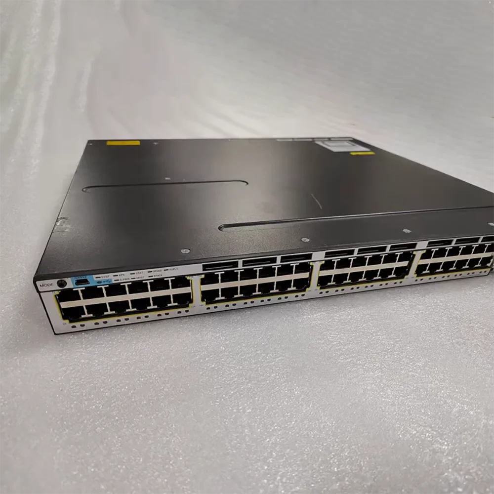 WS-C3750X-48T-S 48 port Gigabit Ethernet Core Switch
WS-C3750X-48T-S 48 port Gigabit Ethernet Core Switch