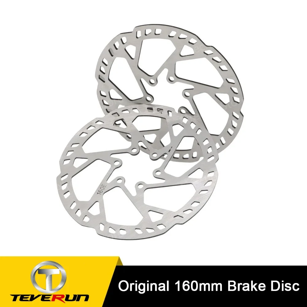 Original Teverun 160mm Brake Disc For Teverun Fighter 11/11+/Supreme Electric Scooter Blade GT II Brake Disc 160mm Parts
Original Teverun 160mm Brake Disc For Teverun Fighter 11/11+/Supreme Electric Scooter Blade GT II Brake Disc 160mm Parts