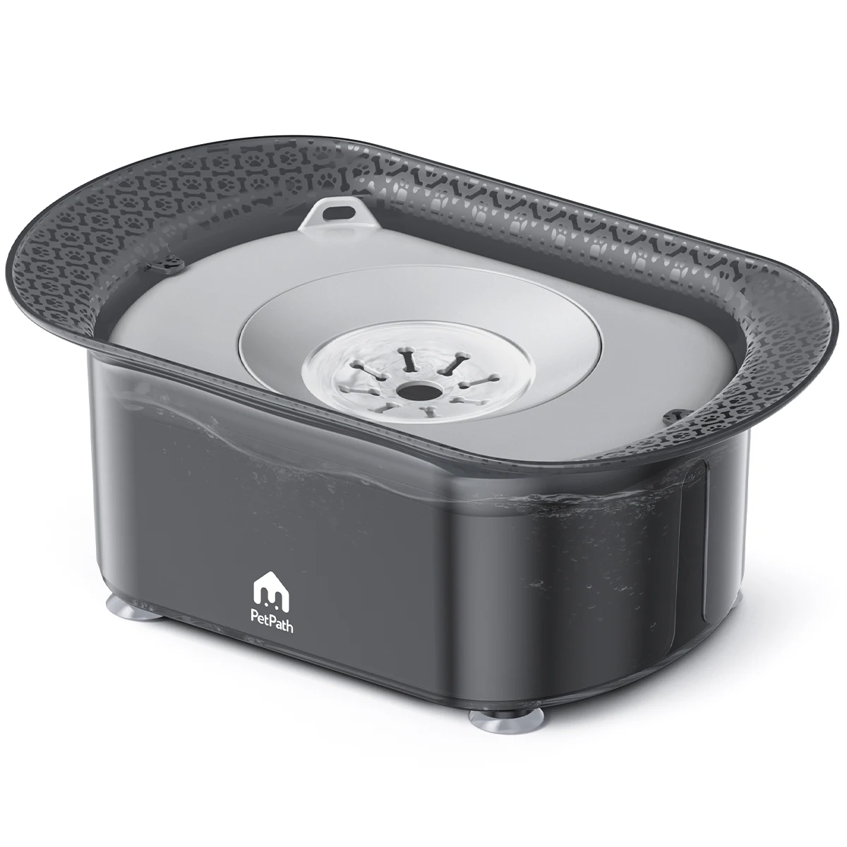 PETPATH No Spill Dog Water Bowl 2.2L (75oz) Large Capacity Anti-Splash Design – Reduces Refill Frequency for All Dogs
PETPATH No Spill Dog Water Bowl 2.2L (75oz) Large Capacity Anti-Splash Design – Reduces Refill Frequency for All Dogs