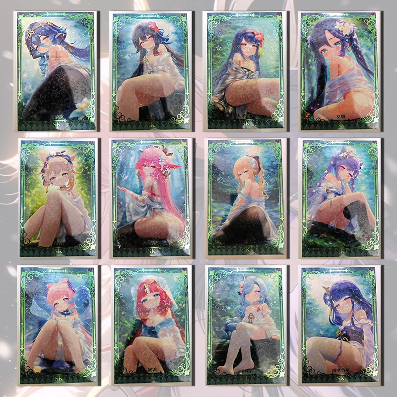 История богини Uncharted Garden SK card Raiden Shogun Shenhe Keqing Yae Miko Kuki Shinobu boy Коллекция игрушек Подарки на день рождения
История богини Uncharted Garden SK card Raiden Shogun Shenhe Keqing Yae Miko Kuki Shinobu boy Коллекция игрушек Подарки на день рождения